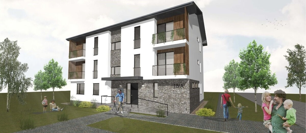 Na predaj stavebný pozemok 1800 m2 pre bytový dom Veľké Ludince