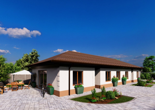 Z poverenia majiteľa ponúkame 3 - izbovú novostavbu vo Vlčanoch